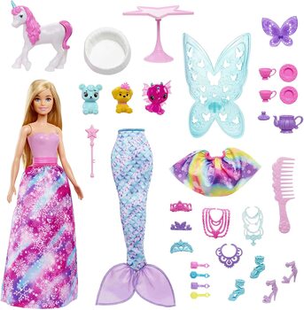 HGM66 Dreamtopia Barbie Adventskalender 2022