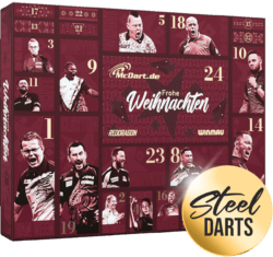 McDart Premium Adventskalender für Steeldart-Spieler 2026