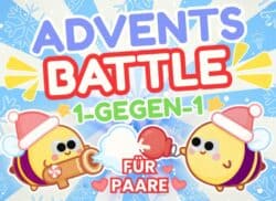 Advents-Battle 1 gegen 1 für Paare