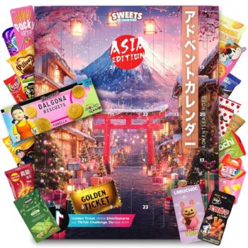 Asiatische Süßigkeiten Adventskalender 2025